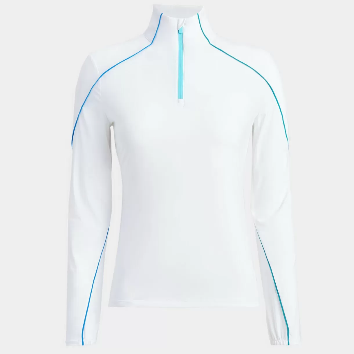 G/FORE Sun Shield Silky Tech Nylon Quarter Zip Layer- Mid Layers